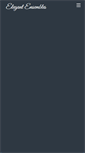 Mobile Screenshot of elegantensembles-ws.com